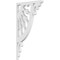 Ekena Millwork Wagon Wheel Architectural Grade PVC Bracket, 5/8"W X 7"D X 12"H BKTP01X07X12WW - alternate 1
